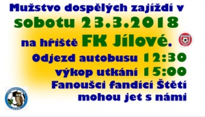 Ve 3. jarním kole nás čeká FK Jílové, které v roce 2019 ještě nebodovalo.