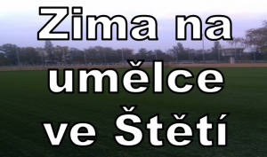 Obsazenost umělé trávy na fotbalovém stadionu ve Štětí