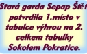 Sepap Štětí – Sokol Pokratice 4:0(2:0) 10. kolo okresní soutěž stará garda 19. 4. 2024