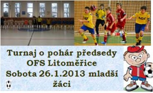 1.místo na turnaji v Brozanech o pohár předsedy OFS mladší žáci neobhájili  askončili na 5.místě 