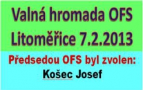 Valná hromada OFS 7.2.2013