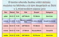 První fotbalový zápas v letošním roce na městském stadionu ve Štětí je na programu o tomto víkendu