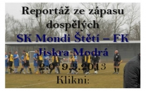 Reportáž ze zápasu Štětí-Modrá 9.3.2013 najdete ve zprávách KTV Štětí
