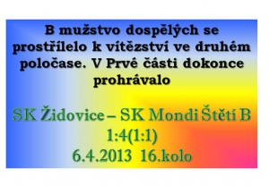 6.4.2013 Židovice-Štětí B 1:4