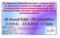 13.4.2013 Štětí - FK Litoměřice starší dorost