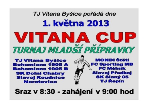 O Svátek práce si mladší přípravka zahraje na kvalitně obsazeném turnaji v Byšicích