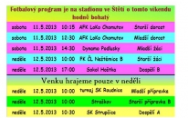 Přijďte fandit sobota i neděle plná fotbalu 