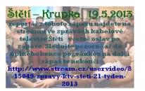 Štětí - Krupka  reportáž 19.5.2013