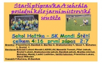 Přípravka A se s mistrovskými zápasy rozloučila v Hoštce 