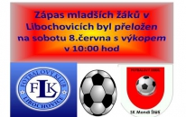 Přeložení zápasu mladších žáků