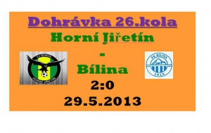 Dohrávka 26.kola krajského přeboru dospělých