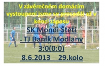 Štětí B - Modlany 3:0  8.6.2013