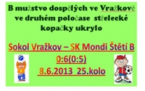 Ve Vražkově se čekalo vyšší vítězství