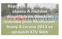 Podívejte se na náš poslední domácí zápas v právě skončeném ročníku  