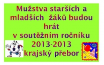 Podzimní program dorostu a žáků v krajském přeboru 