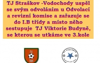 Rozhodnutí odvolací a revizní komise v Praze se dotklo i nás