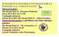 B mužstvo má na programu mnoho pohárů. Skoro jako mužstva v Anglii  