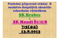 12 branek viděli diváci v Hrobcích 13.8.2013