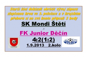 Nedělní dopoledne patřilo na fotbalovém stadionu ve Štětí žákům. 