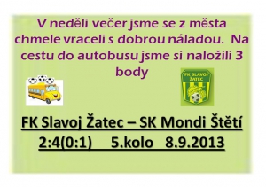 Výhra v Žatci mužstvo dospělých posunula na 7.místo v tabulce