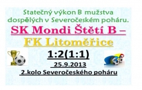 2.kolo Severočeského poháru Štětí B-Litoměřice 25  