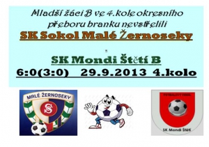 Okresní přebor mladších žáků pokračoval 4.kolem