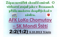 7O minut jsme hráli proti 10, ale k zisku 3 bodů to nevedlo  