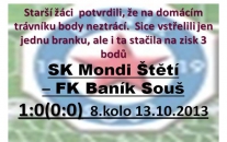 Starší žáci doma ještě neprohráli. Škoda, že se jim nedaří venku