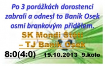 Štětí-Osek dorost 8:0  19.10.2013