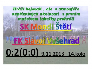 Vyšehrad si ze Štětí odvezl všechny body