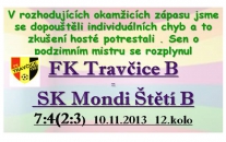 3 branky v závěru zápasu v síti Štětí