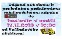 V neděli jedeme do Louňovic 