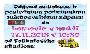 V neděli jedeme do Louňovic 