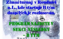 Turnaj v Roudnici rozlosován