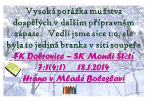 Ani v letošním 2.vystpoupení jsme dobrý výkon nepodali.