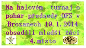 Mladší žáci skončili těsně pod pódiovým umístěním