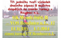 B mužstvo dospělých si pěkně zastřílelo 