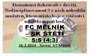 Dorostenci si cestu k vítězství v závěru hodně zkomplikovali