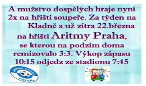 Zápas dvou 17 bodových. Štětí - Aritma. Zítra dopoledne   