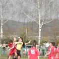 Snímky ze zápasu B mužstva proti Dobříni 30.3.2014 v podání Jiřího Havnera a Zuzi Holé