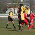 Snímky ze zápasu B mužstva proti Dobříni 30.3.2014 v podání Jiřího Havnera a Zuzi Holé