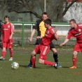Snímky ze zápasu B mužstva proti Dobříni 30.3.2014 v podání Jiřího Havnera a Zuzi Holé