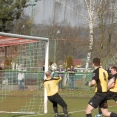 Snímky ze zápasu B mužstva proti Dobříni 30.3.2014 v podání Jiřího Havnera a Zuzi Holé