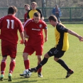 Snímky ze zápasu B mužstva proti Dobříni 30.3.2014 v podání Jiřího Havnera a Zuzi Holé