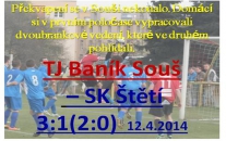 Ze Souše odjelo A mužstvo s prázdnou 