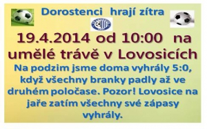 Dorostenci zítra vyzkouší nově otevřený trávník s umělým povrchem v Lovosicích