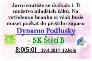 Úvodní jarní kolo okresního přeboru mladších žáků