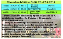 Pozvánka na fotbal. pozor B mužstvo hraje již v sobotu