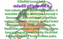 Boje mladší přípravky v okresním přeboru vrcholí a hraje se o postup mezi 4. nejlepší celky