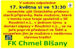 Starší přípravka v sobotu odpoledne nastoupí doma proti Blšanům